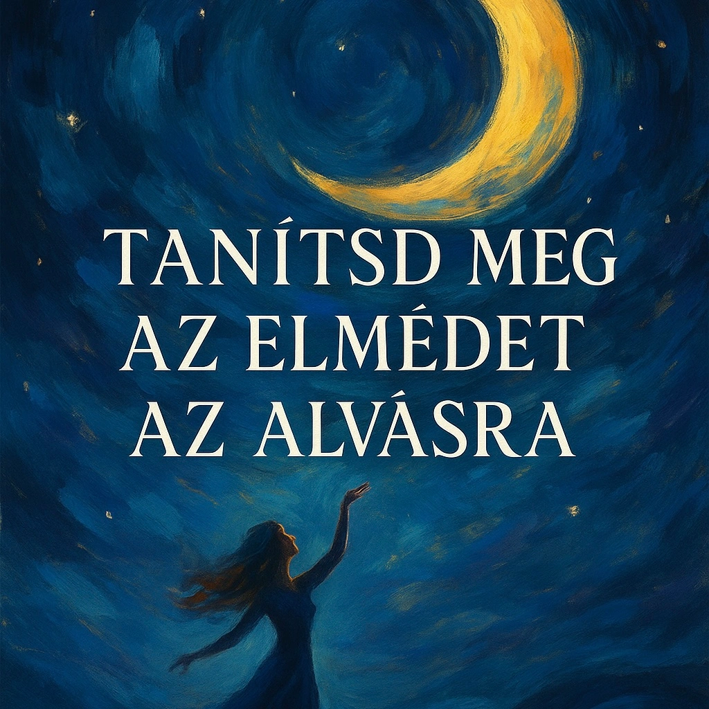 Tanítsd meg az elmédet az alvásra könyv borító