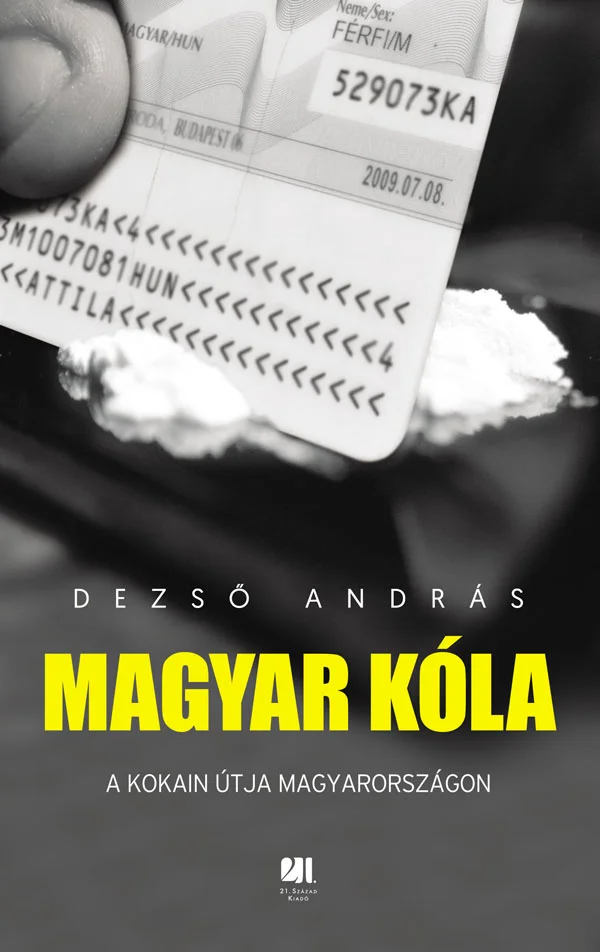 Magyar kóla könyv borító