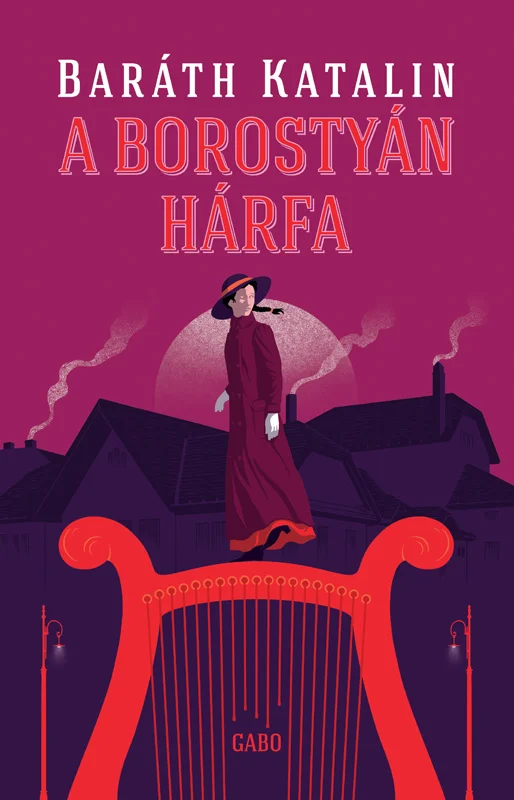 A borostyán hárfa könyv borító