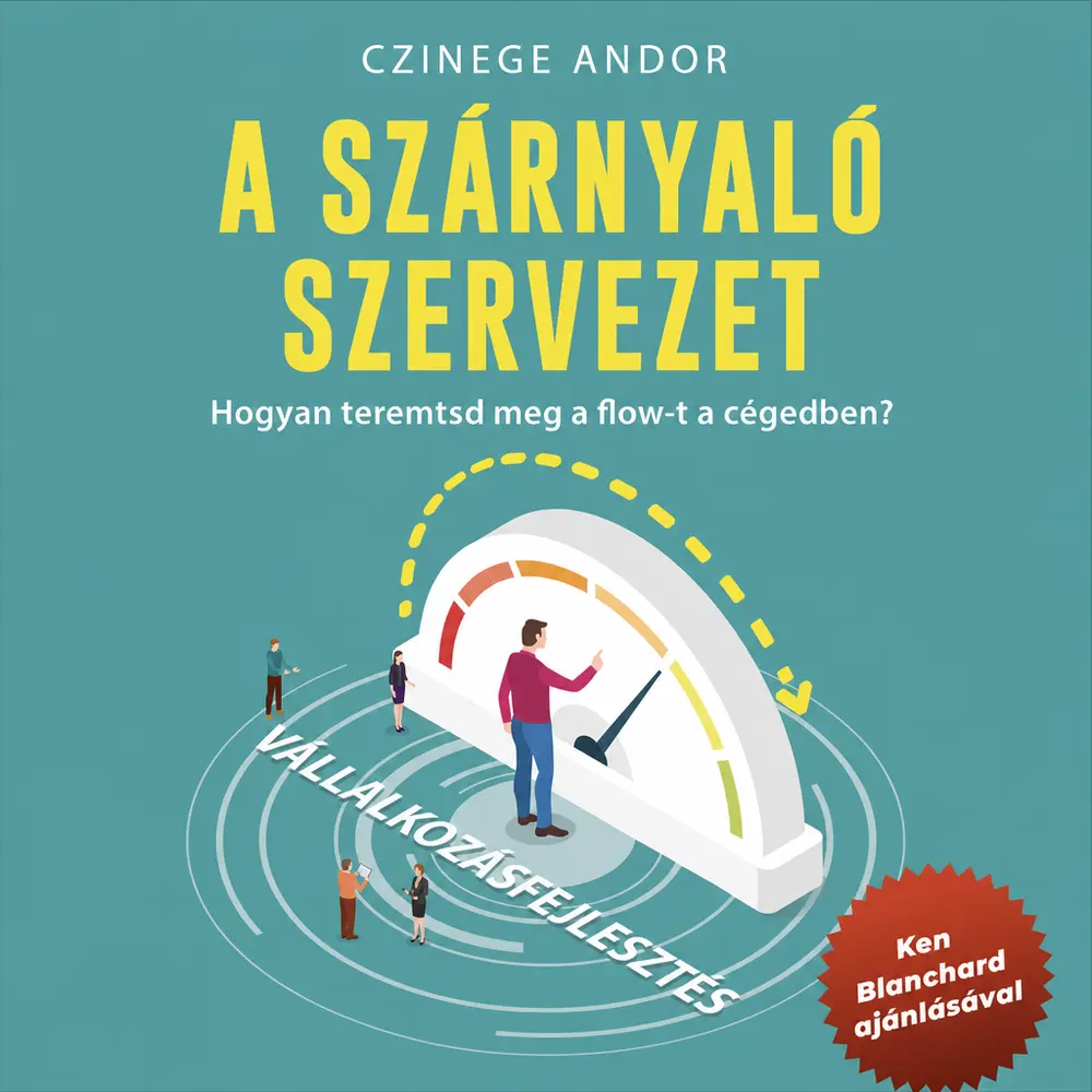 A hangoskönyv borítója