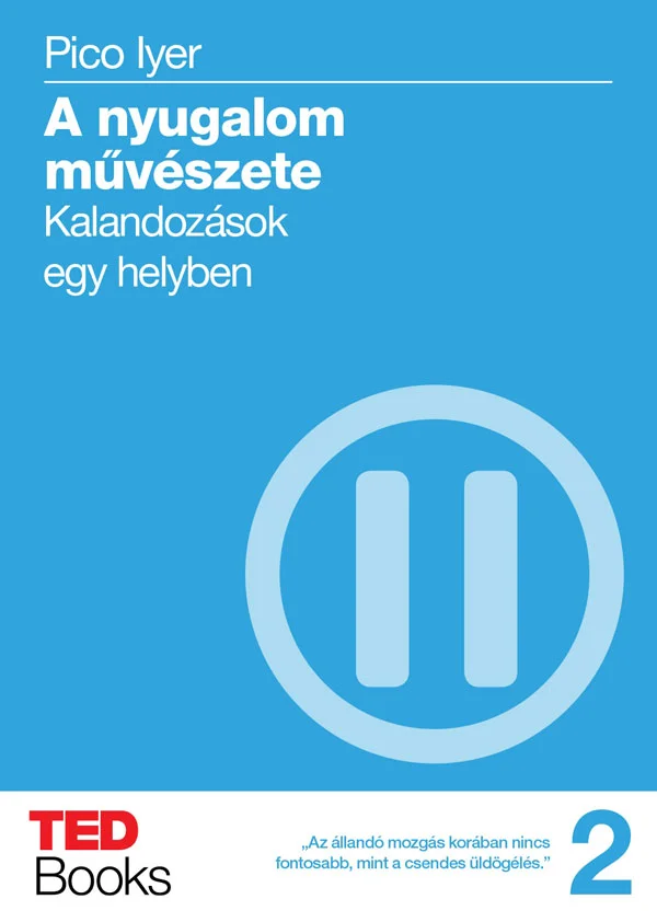A nyugalom művészete könyv borító