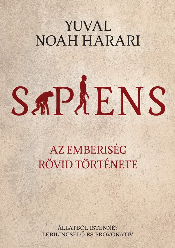 Sapiens könyv borító