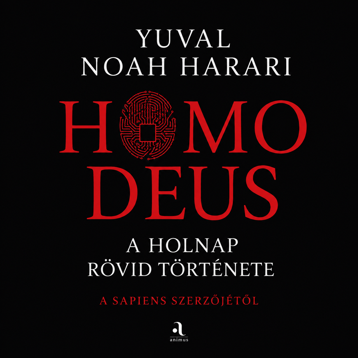 Homo Deus könyv borító