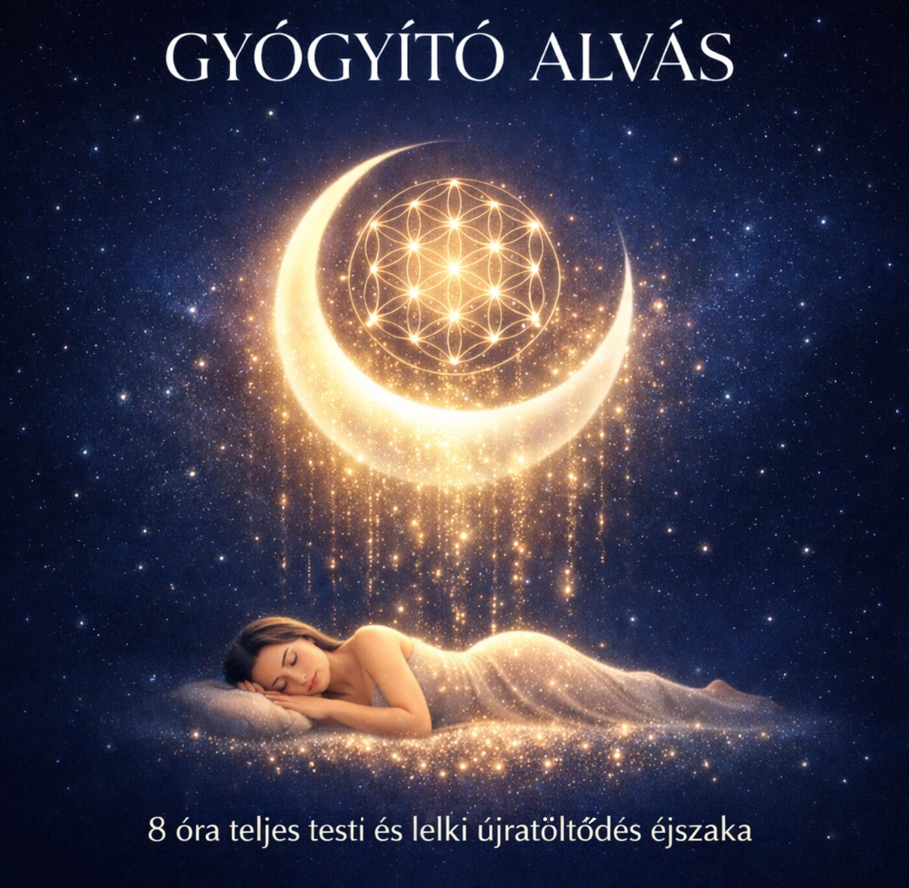 Gyógyító alvás könyv borító