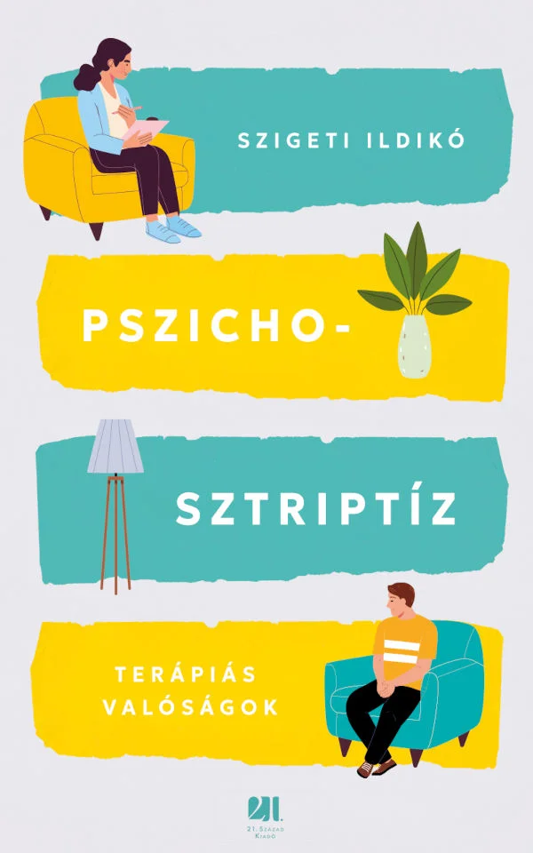 Pszichosztriptíz könyv borító