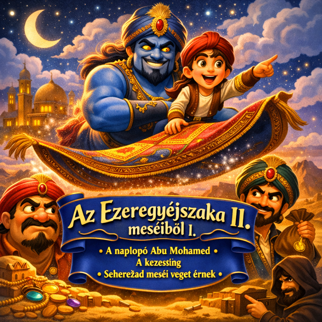 Az Ezeregyéjszaka meséiből II. könyv borító