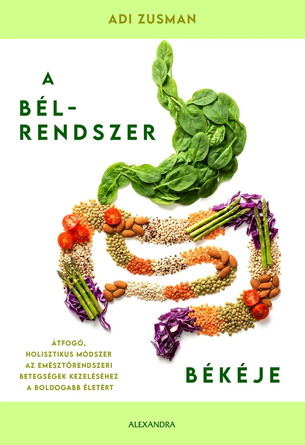 A bélrendszer békéje könyv borító