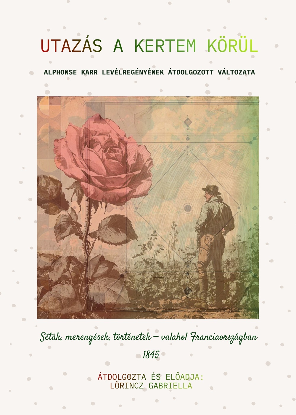 Utazás a kertem körül könyv borító