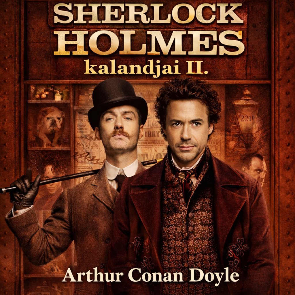 A hangoskönyv borítója