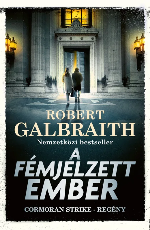 A fémjelzett ember könyv borító