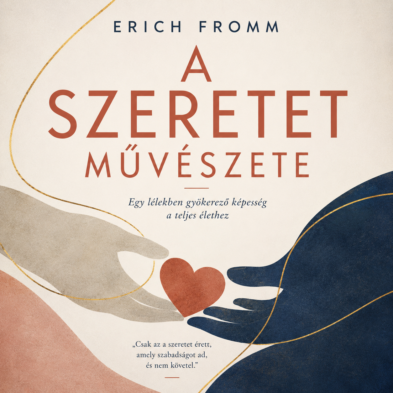 A szeretet művészete könyv borító