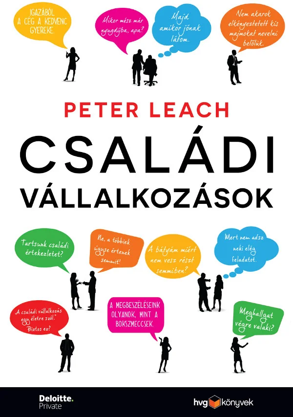 Családi vállalkozások könyv borító