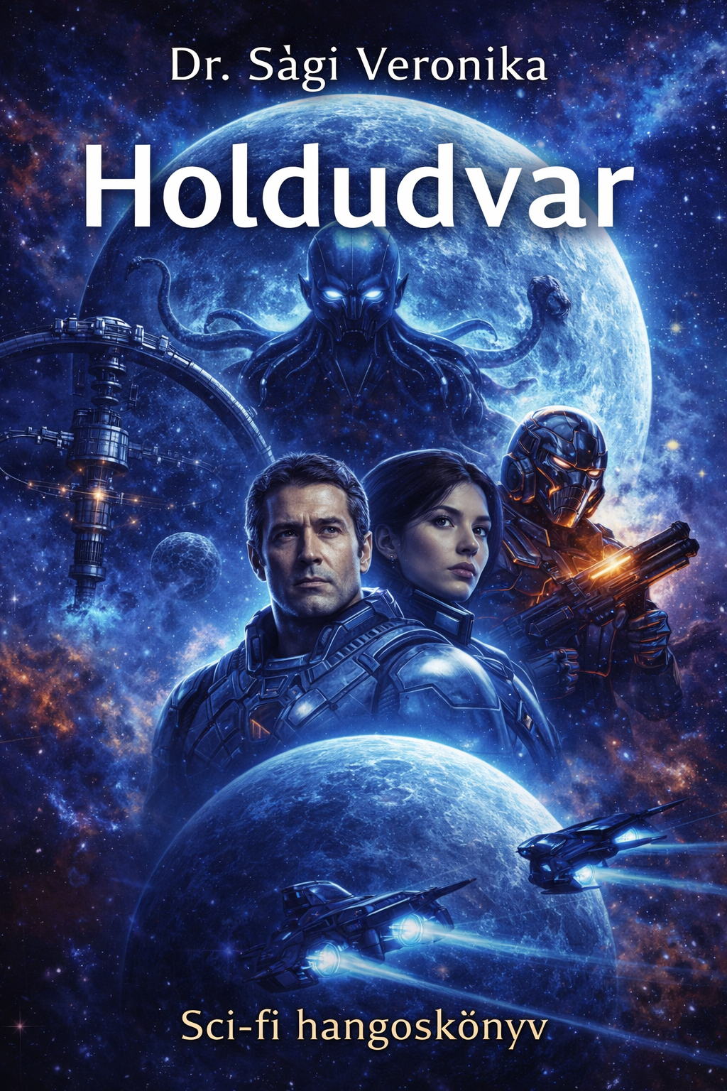 A hangoskönyv borítója