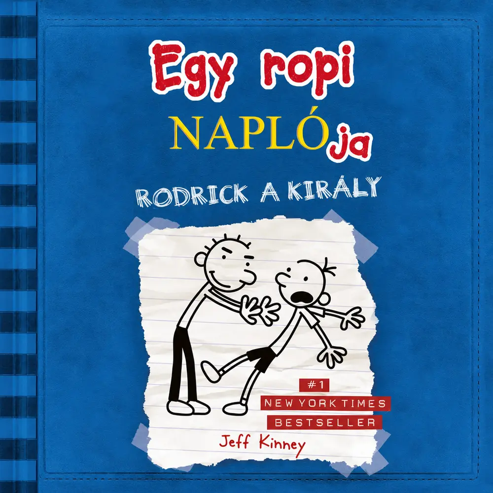 Egy ropi naplója 2. Rodrick a király könyv borító