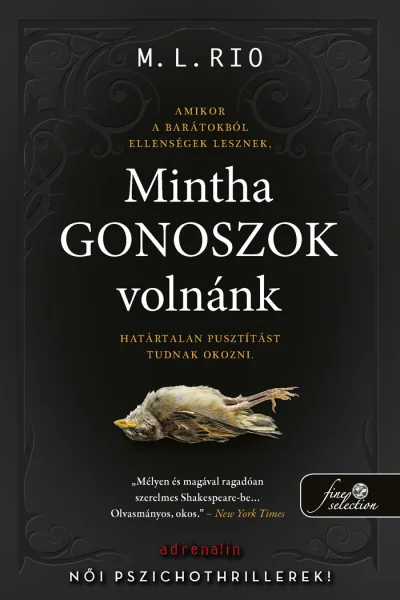 Mintha gonoszok volnánk könyv borító