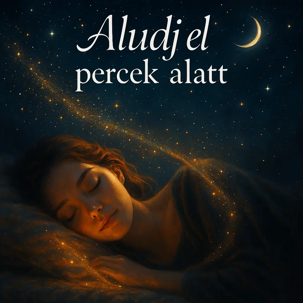 Aludj el percek alatt könyv borító