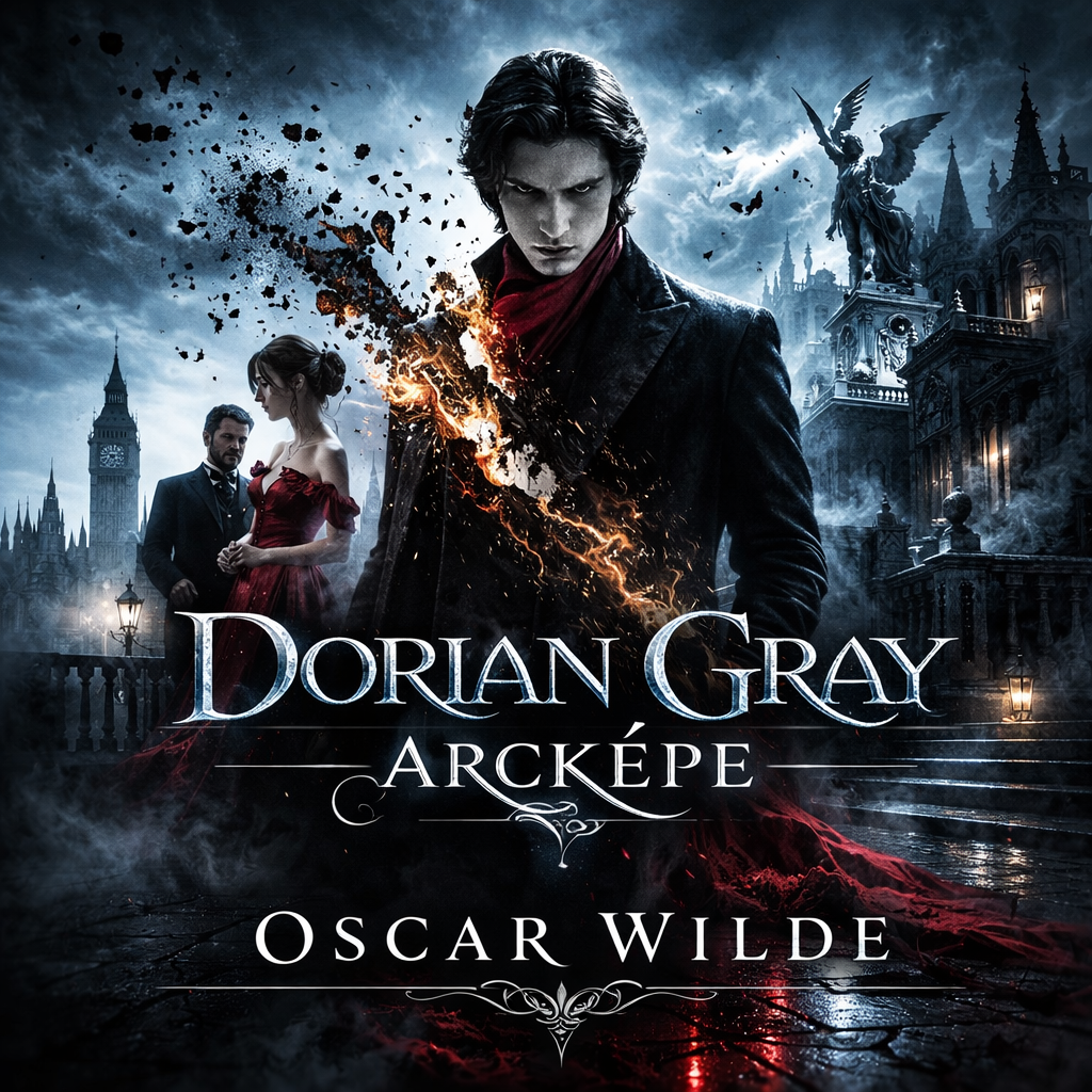 Dorian Gray arcképe könyv borító