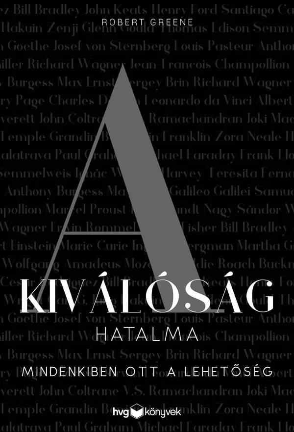 A kiválóság hatalma könyv borító