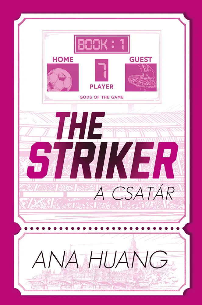 The Striker – A csatár könyv borító