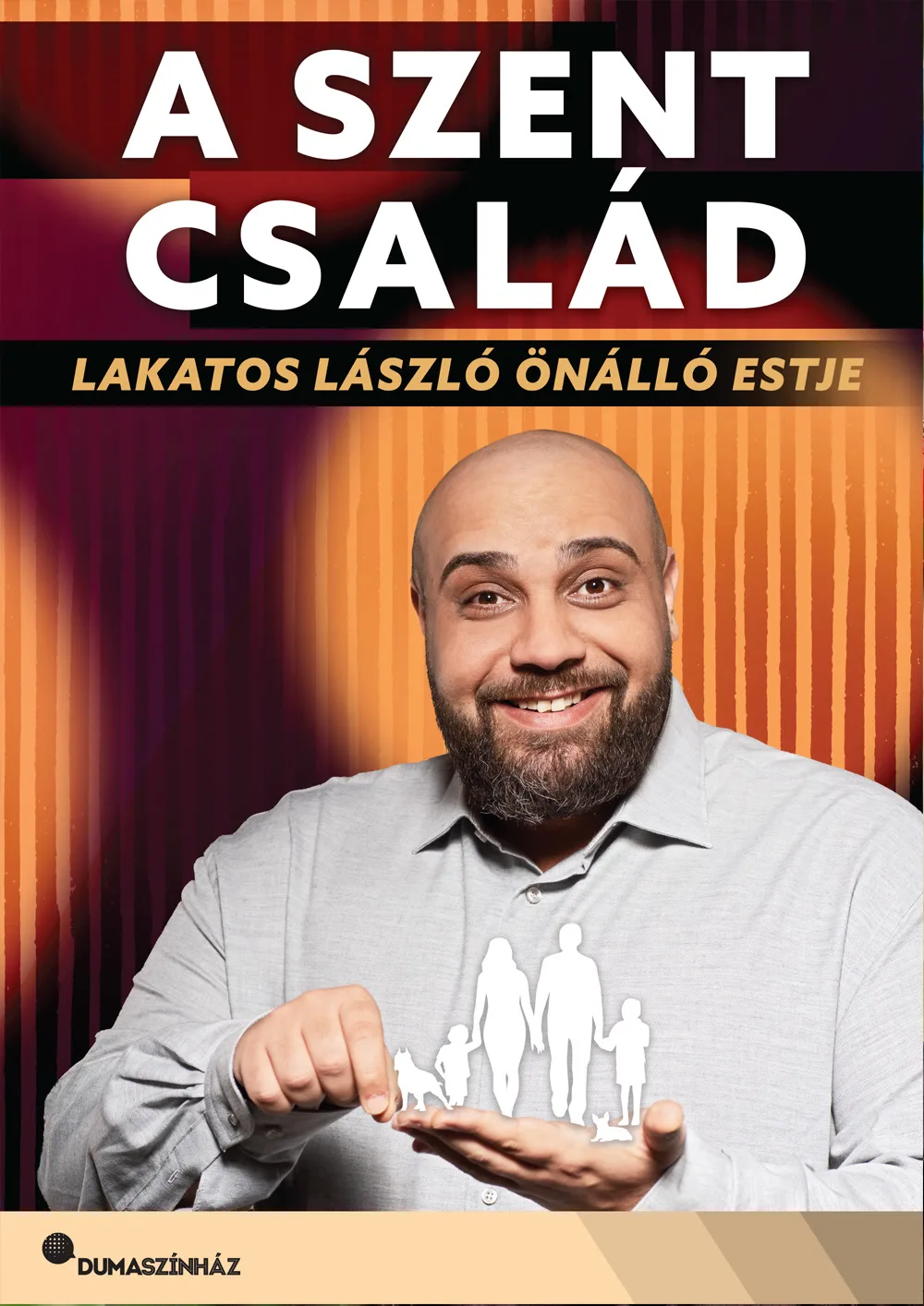 A szent család könyv borító