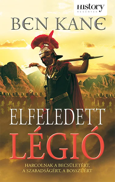 Elfeledett légió könyv borító