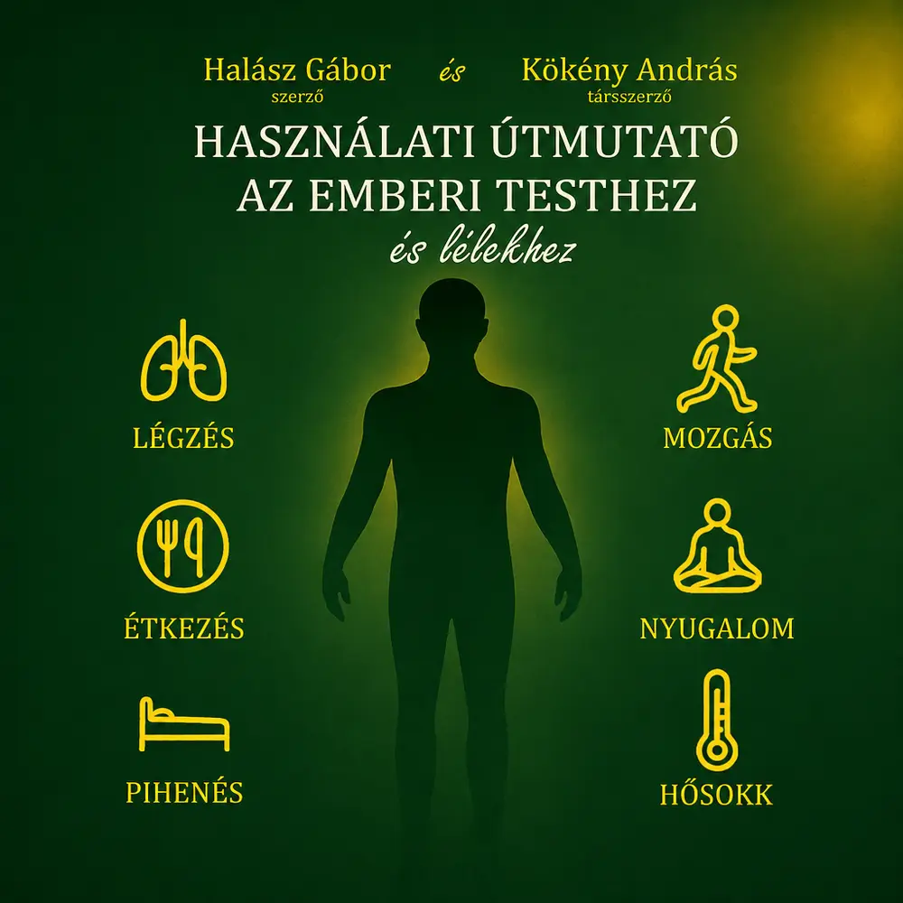 Használati útmutató az emberi testhez könyv borító