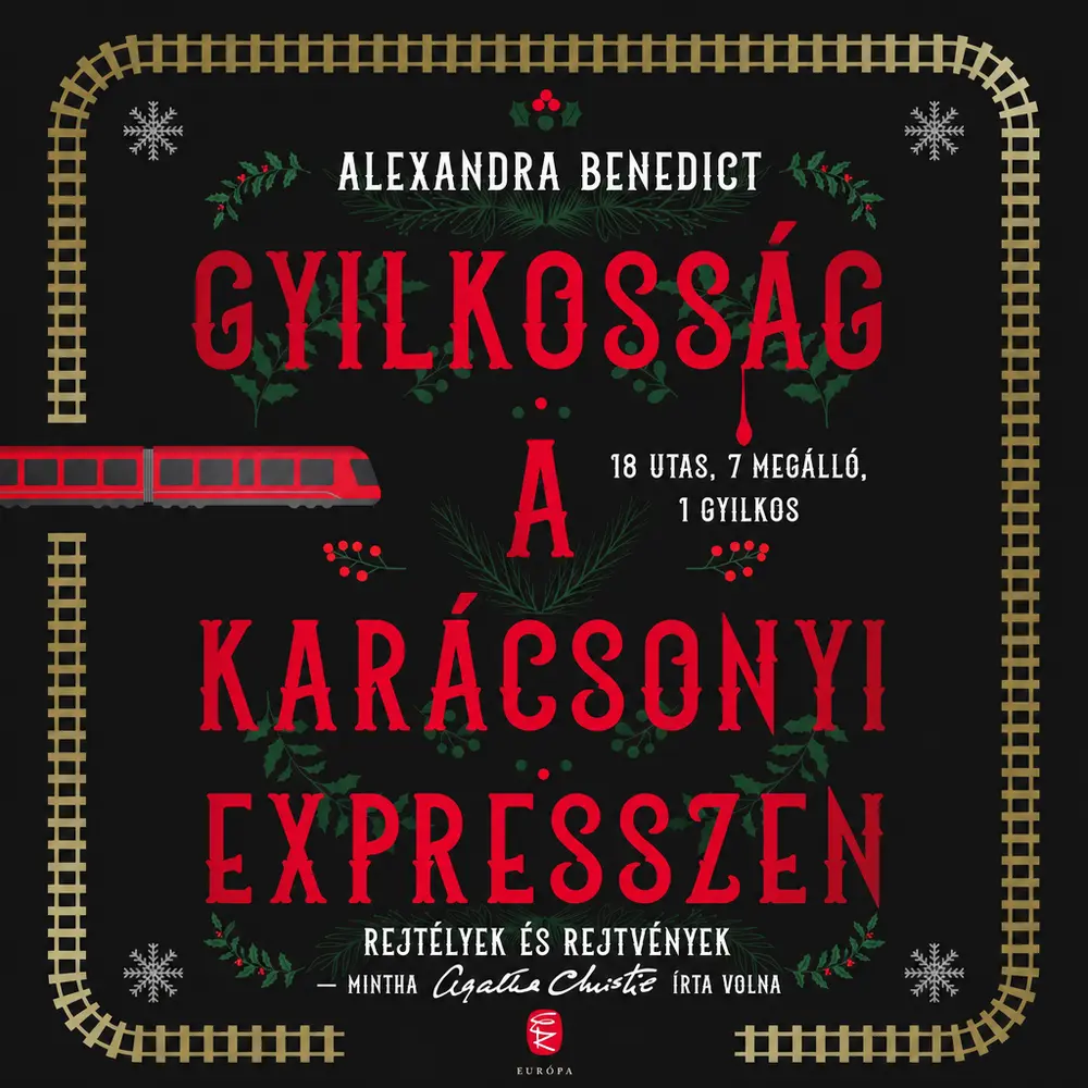 Gyilkosság a karácsonyi expresszen könyv borító