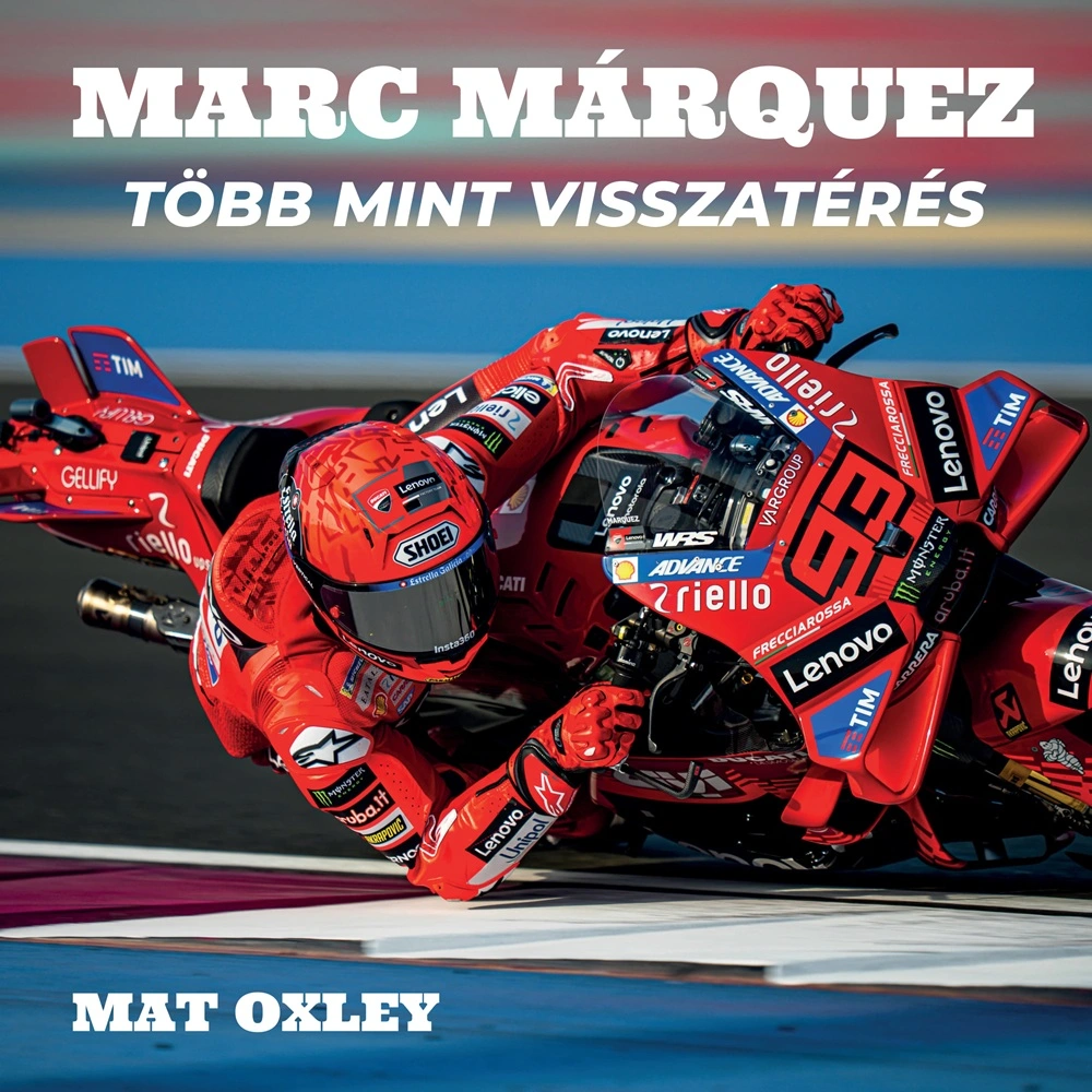 Marc Marquez könyv borító