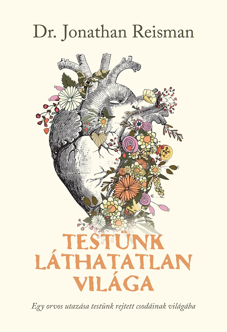 Testünk láthatatlan világa könyv borító