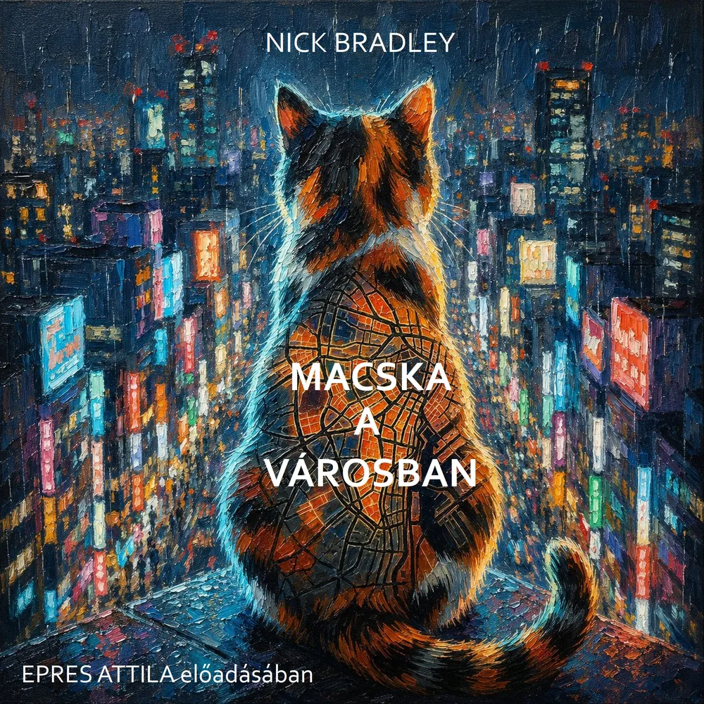 Macska a városban könyv borító