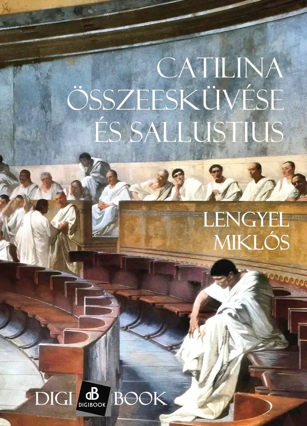 Catilina összeesküvése és Sallustius könyv borító