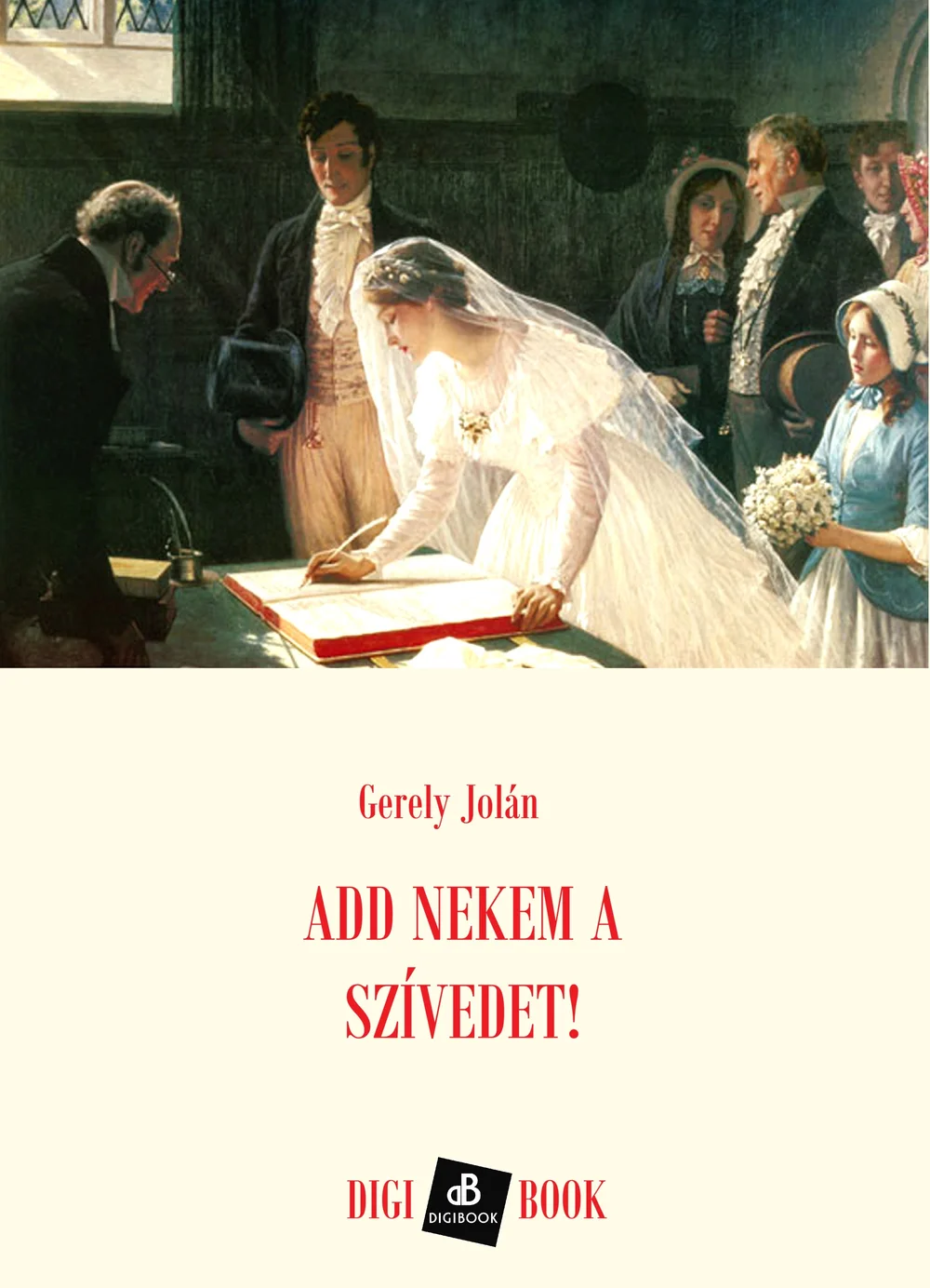 A hangoskönyv borítója