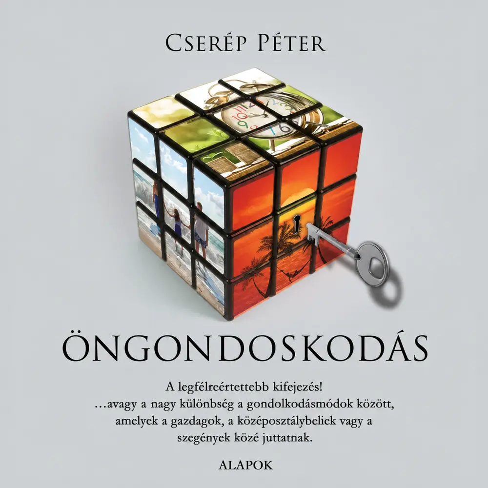 A hangoskönyv borítója