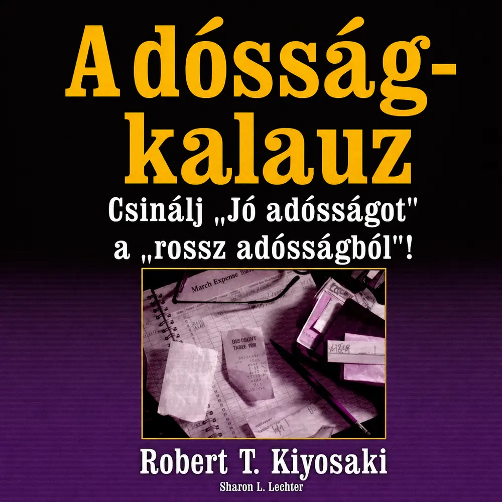 A hangoskönyv borítója