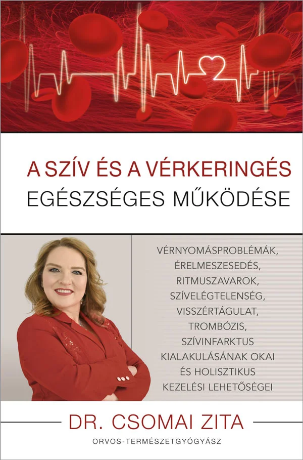 A szív és a vérkeringés egészséges működése könyv borító