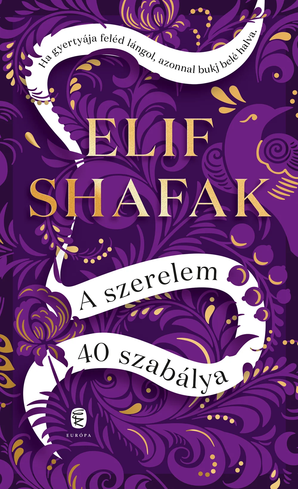 A szerelem 40 szabálya könyv borító