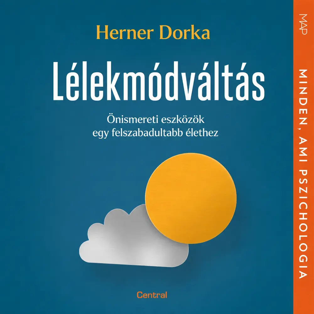 A hangoskönyv borítója