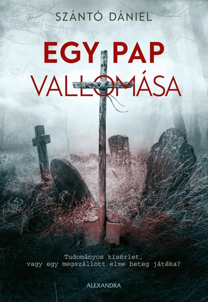 Egy pap vallomása könyv borító