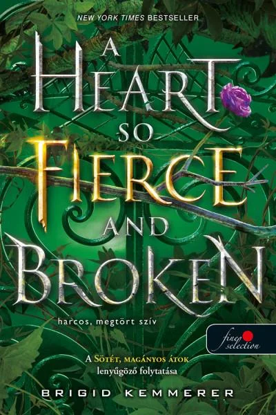 A Heart So Fierce and Broken – Harcos, megtört szív (Az Átoktörő 2.) könyv borító