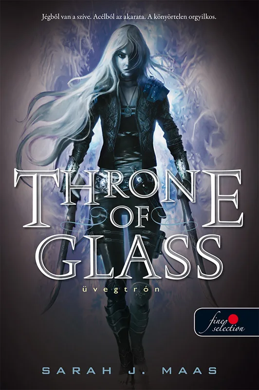 Throne of Glass – Üvegtrón (Üvegtrón 1.) könyv borító