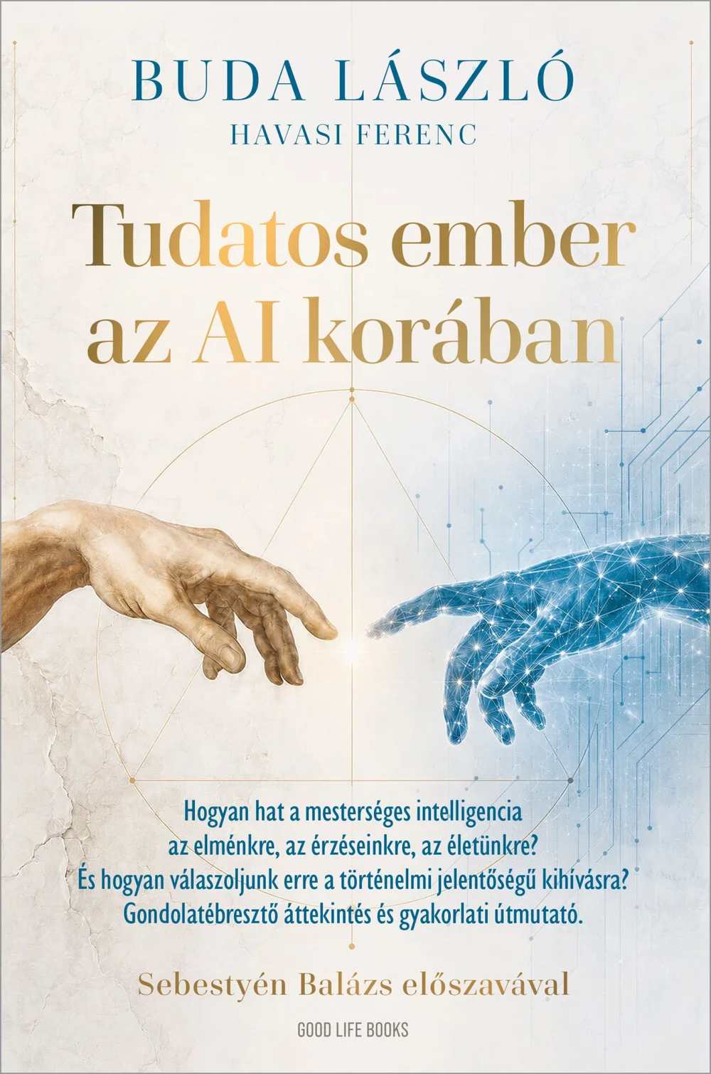 Tudatos ember az AI korában könyv borító
