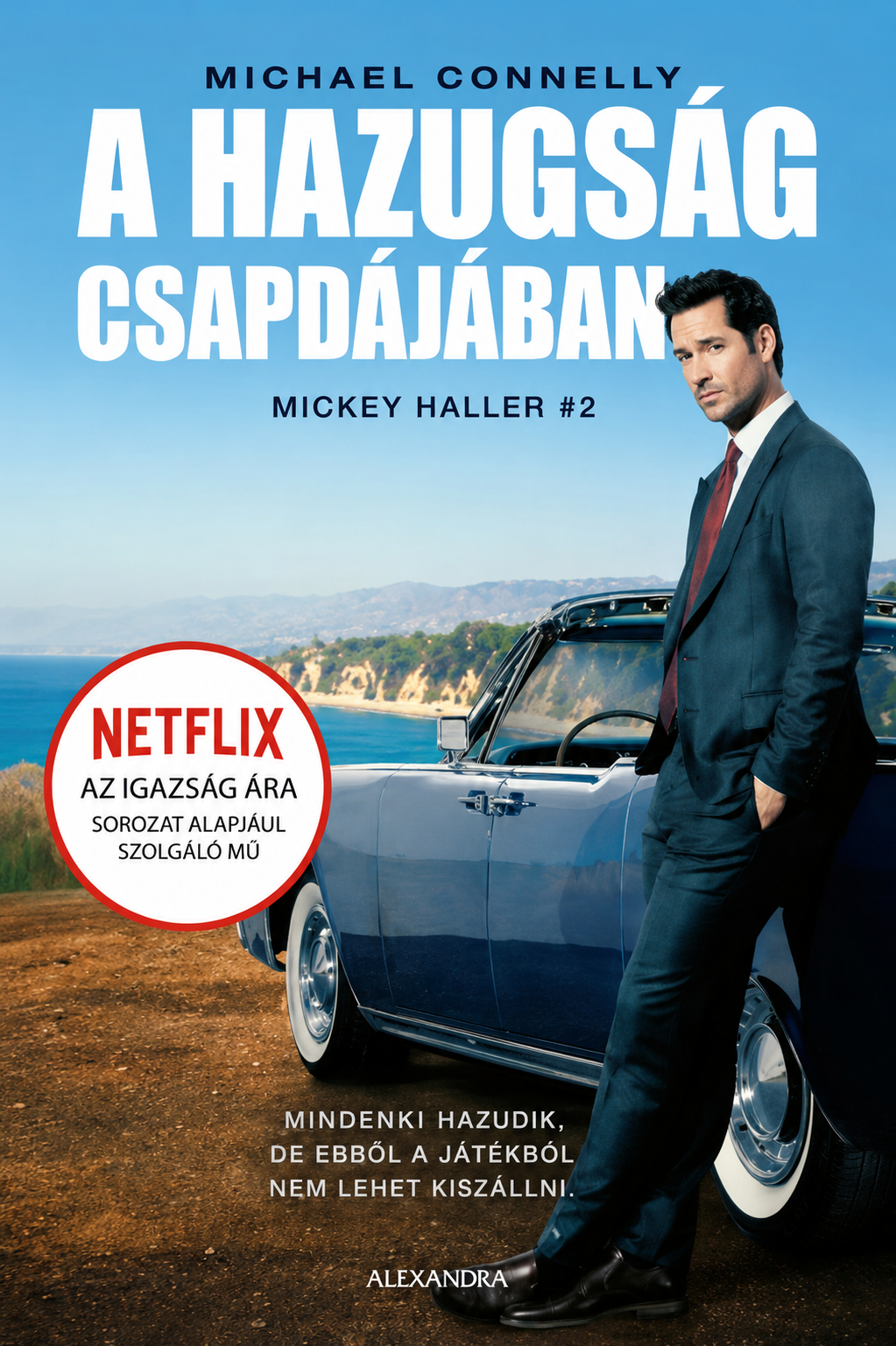A hazugság csapdájában könyv borító