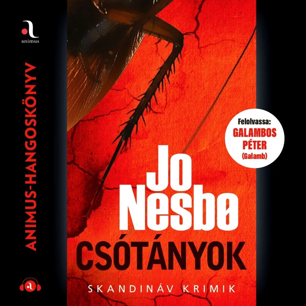 Csótányok könyv borító