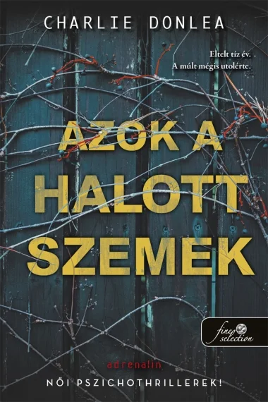 Azok a halott szemek könyv borító