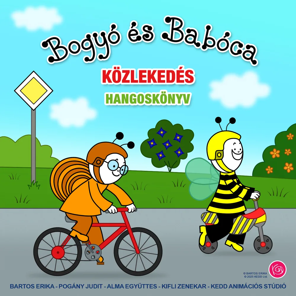 A hangoskönyv borítója