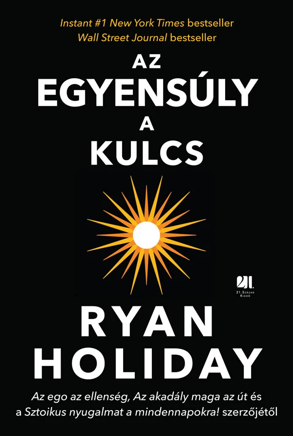 Az egyensúly a kulcs könyv borító