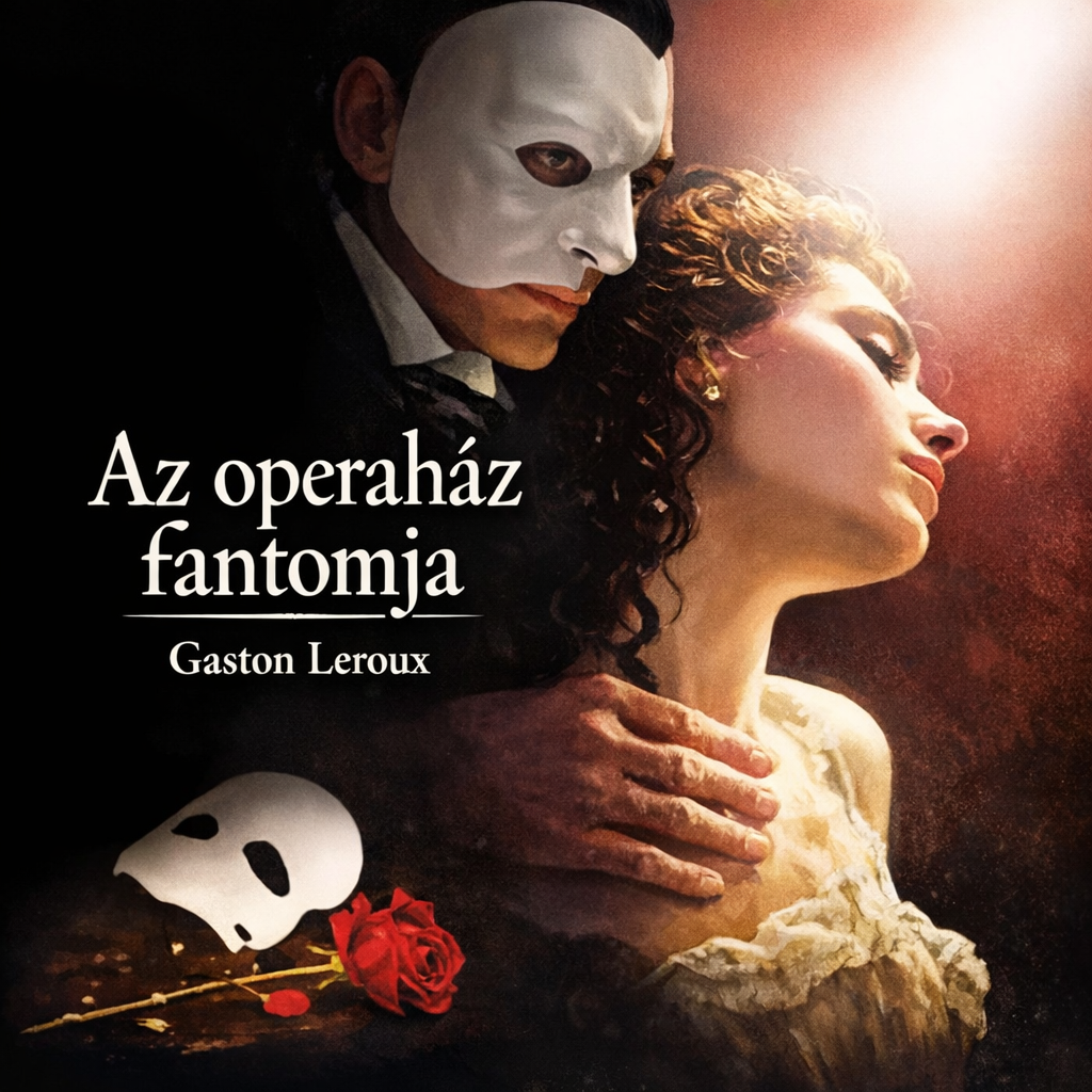 A hangoskönyv borítója