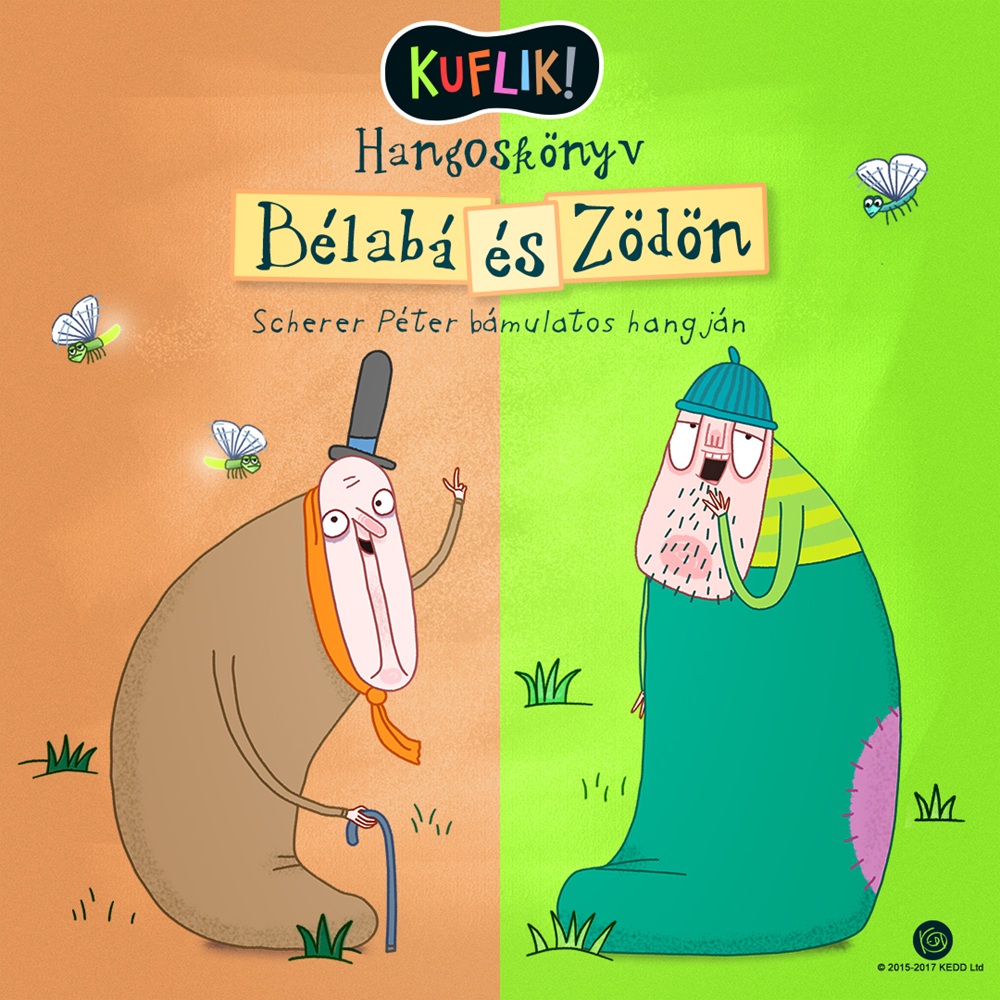 Bélabá és Zödön könyv borító