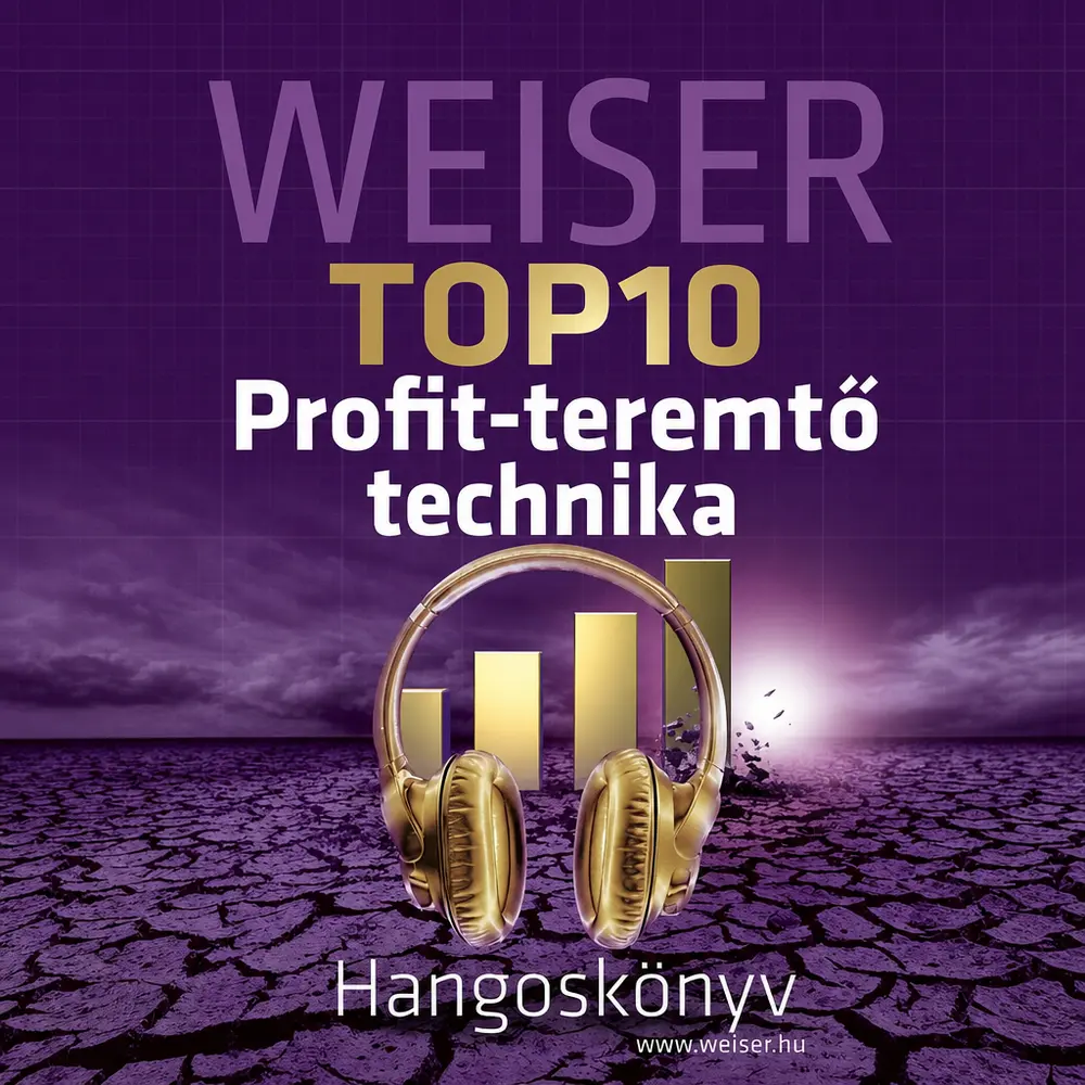 A hangoskönyv borítója