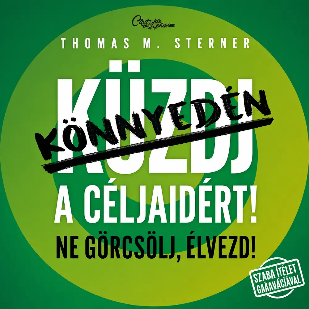 A hangoskönyv borítója